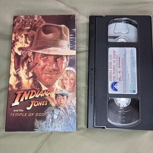 Indiana Jones and the Temple of Doom VHS – Vintage 1989